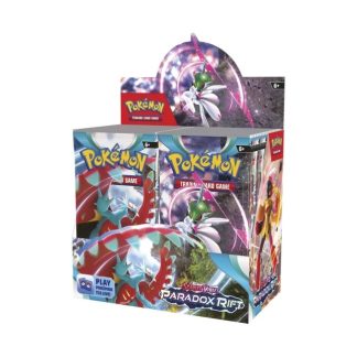 Pokémon TCG Scarlet & Violet Paradox Rift Booster Display